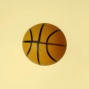 Yellow basketball standard game ball No. 7 men's adult training game basketball details Picture